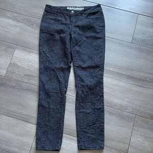 XS239 Parasuco denim legend skinny patterned jeans
